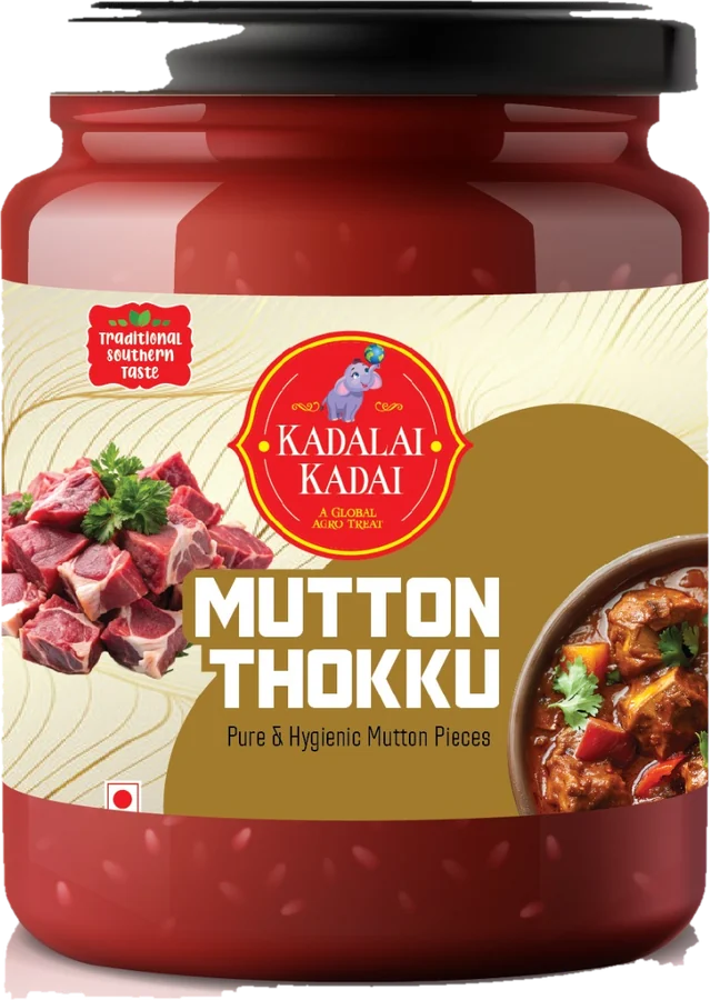 Kadalai Kadai Mutton Thokku jar