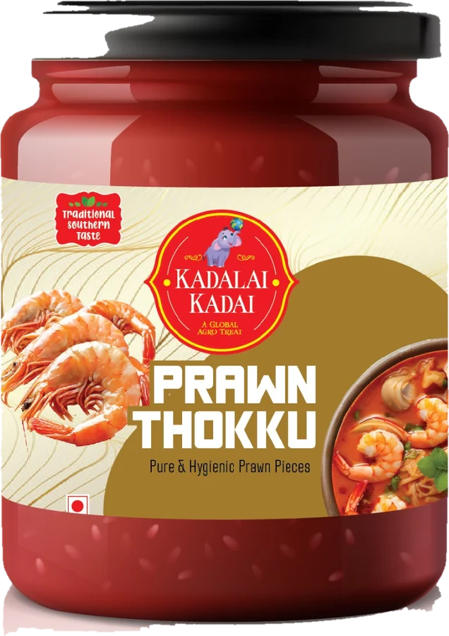 Kadalai Kadai Prawn Thokku jar